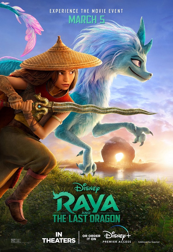 Poster phim Raya và Rồng Thần Cuối Cùng